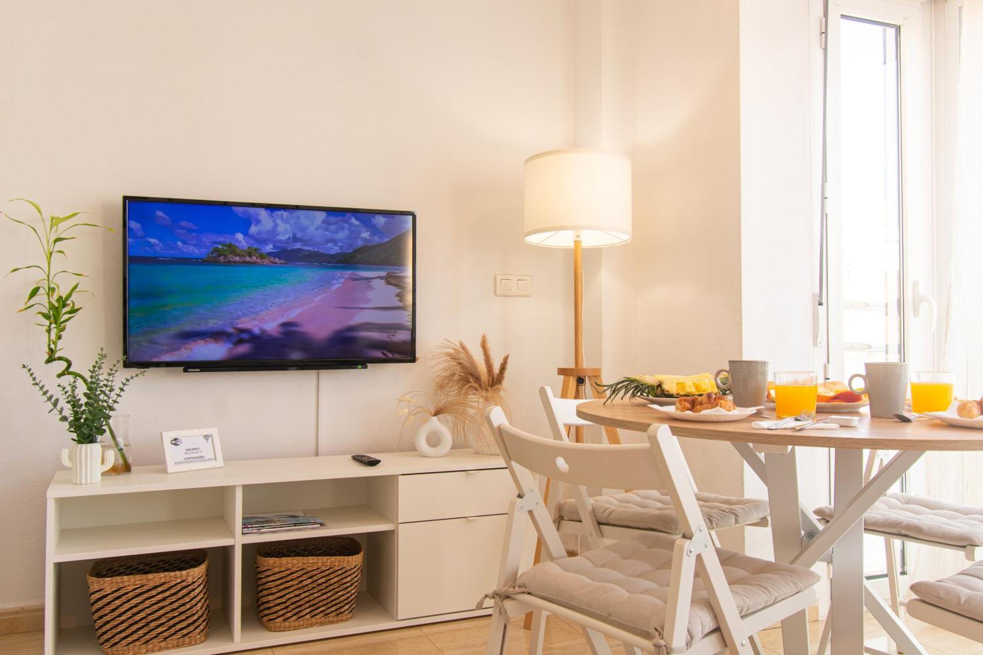 Avenida Principal Cerca De La Playa Con Aire Acondicionado Y Wifi - By Aloha Palma *